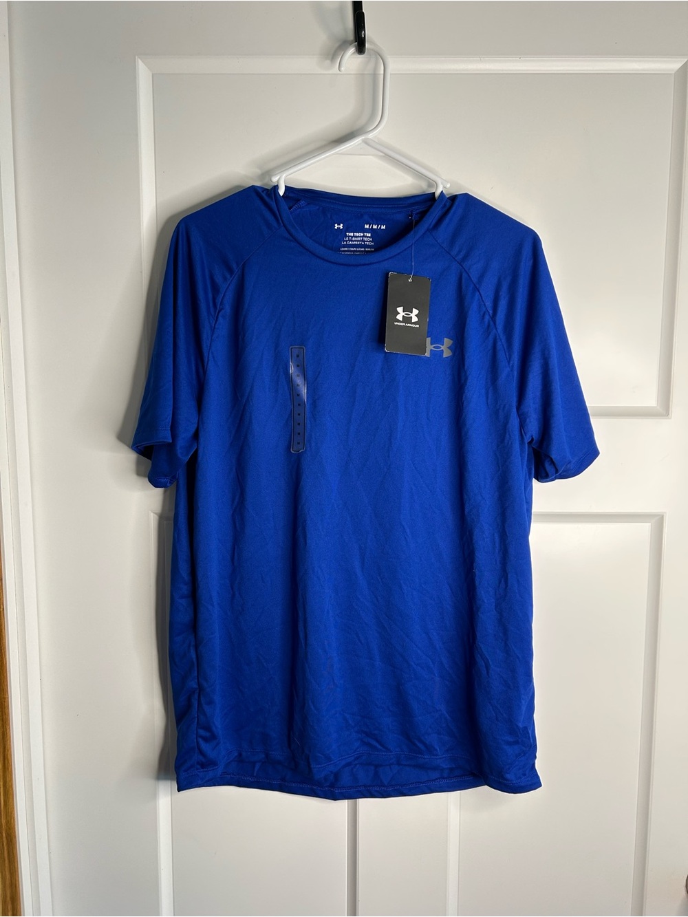 Under Armor Men’s Medium Tech Tee Blue New 5671
